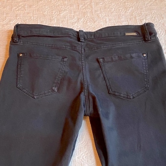 Massimo Dutti Skinny Fit Jeans in Dark Blue - Picture 7 of 9